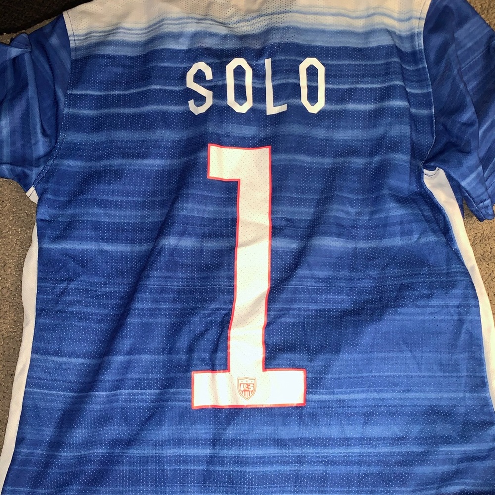 hope solo usa women soccer jersey